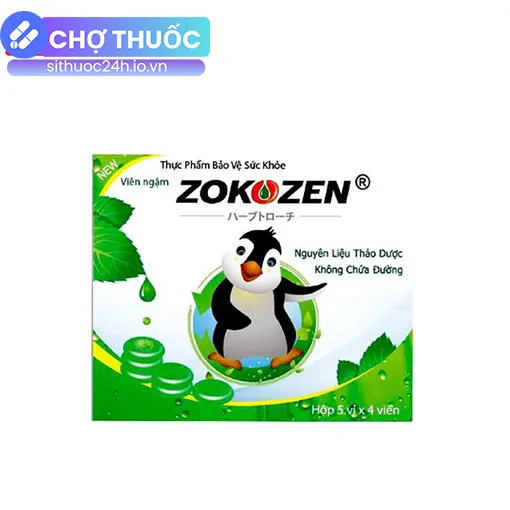 Viên ngậm ho Zokozen