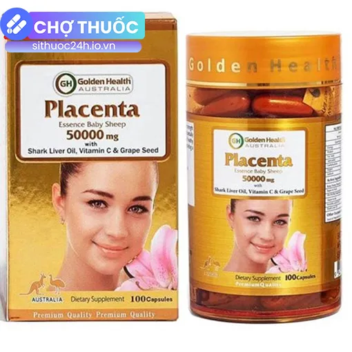Viên Uống Placenta 50000mg
