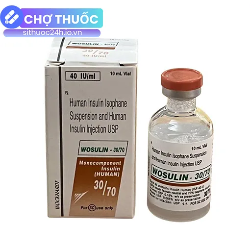 Wosulin 30/70 40IU/ml 10ml